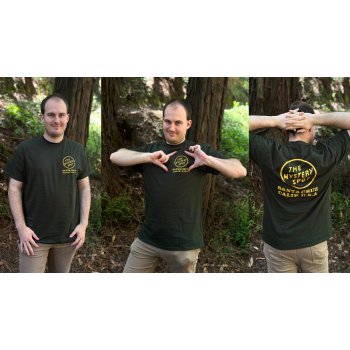 Green and Yellow Circle Logo Tee Shirt 
